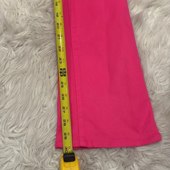 NWOT L’AGENCE Ruth Coated Hot Pink Jeans Size 29 - Picture 9 of 12